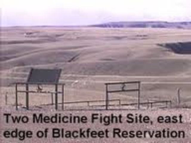 Lewis kills Blackfeet at the Two Medicine River