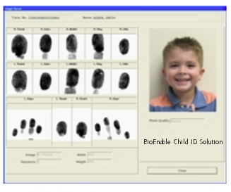 Fingerprinting Children