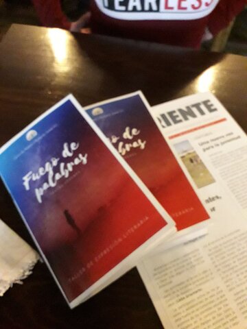 Primera colaboración en un libro