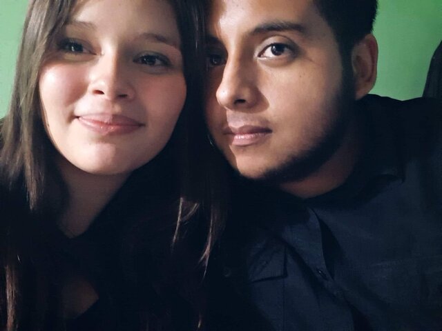 Primera foto con mi novio