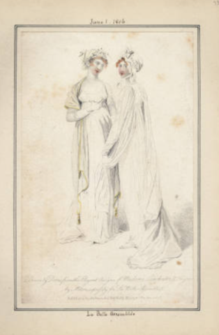 Fig 2. La Belle Assemblée Fashion Plate