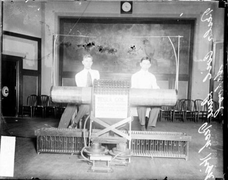 Nikola Tesla Patents the Tesla Coil