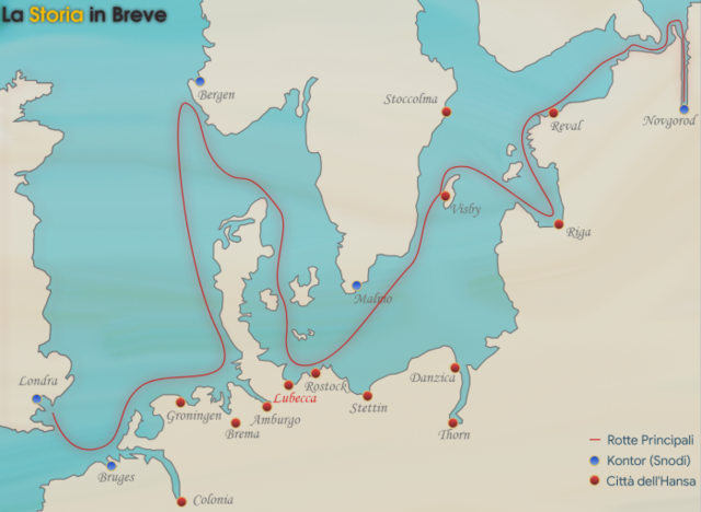 SI FORMA LA LEGA ANSEATICA