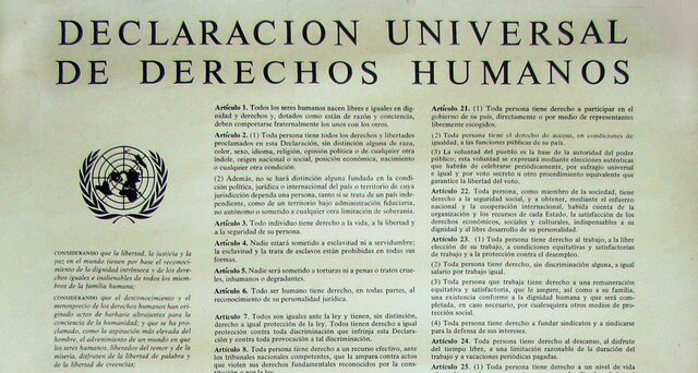 Surge la Declaración Mundial de los Derechos Humanos (ONU)