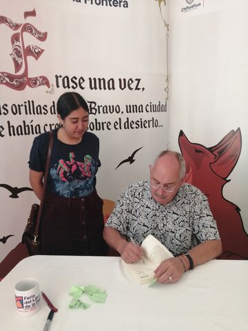 Feria del libro-Benito Taibo