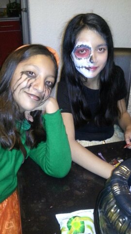 In elementary school i used to love wear costumes