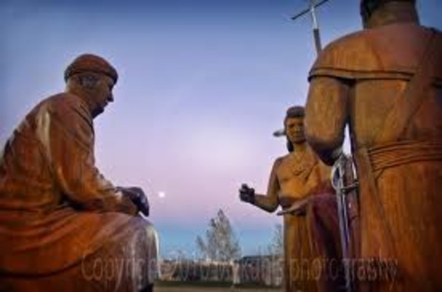 Lewis decides to take Seheke, a Mandan Chief, to visit Jefferson in Washongton D.C.