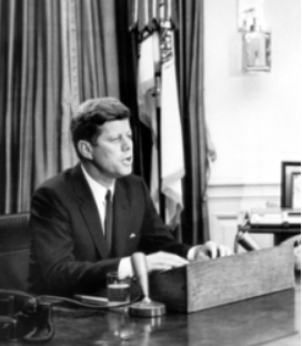 President JKF Addressing the Civil Rights to the Nation on June 11, 1963