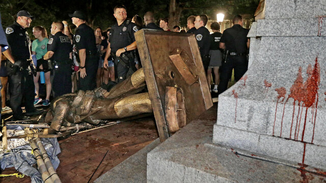 Silent Sam Destroyed