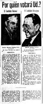 Diferencias entre Candidatos presidenciales