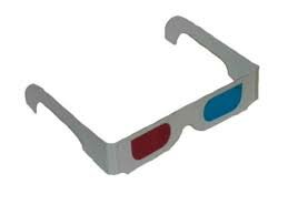 Gafas de visión estéreo.