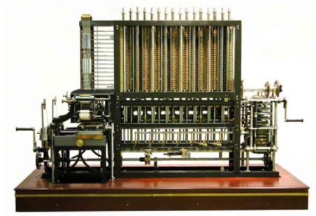 Charles Babbage invento la máquina analítica.