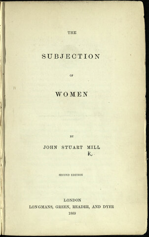The Subjection of Women
