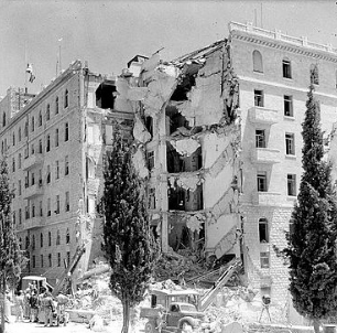 EL IRGUN DINAMITA HOTEL KING DAVID DE JERUSALEM