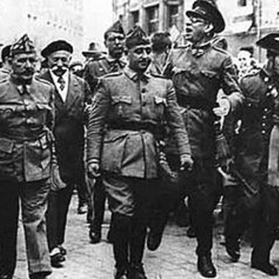 Timeline: Sublevación militar y Guerra Civil