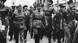 Timeline: Sublevación militar y Guerra Civil