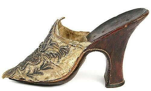 Shoes with two-inch heels