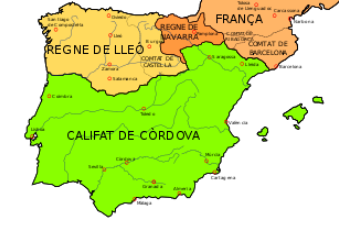 Territori del califat de Còrdova