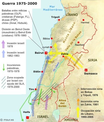 ISRAEL ENVADEIX EL SUD DE LÍBAN