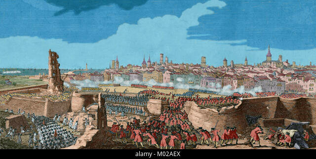 L'estol austriacista ataca Barcelona