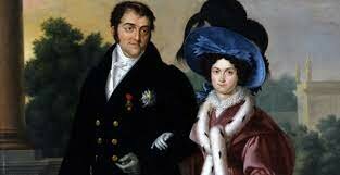 Fernando VII se casa con su sobrina Maria Cristina.
