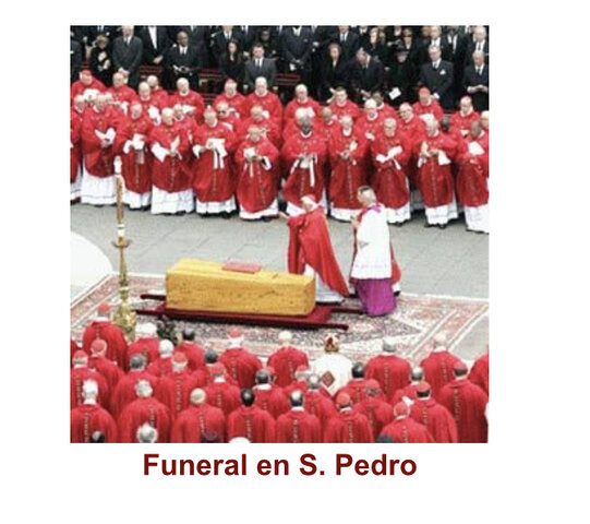 Muerte de Juan Pablo II y elección de Benedicto XVI