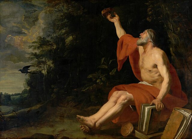 Elijah Fed by Ravens