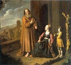 Elijah goes to the widow