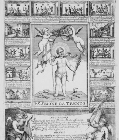 Publication of the Simon of Trent broadside