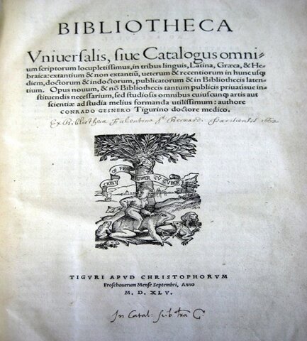 Bibliotheca universalis