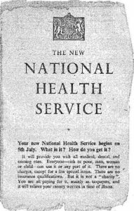 Founding of the British National Health Service