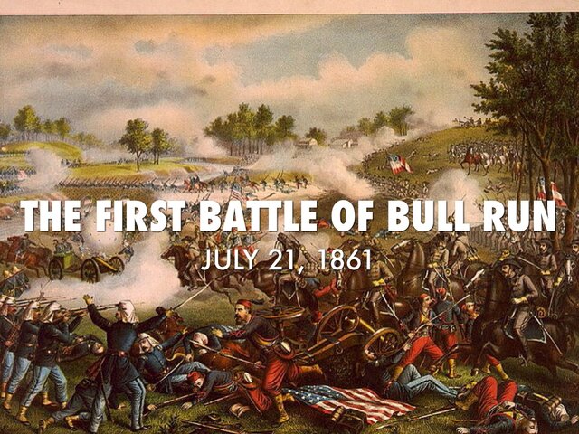 First Bull run Battle