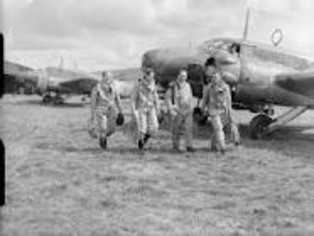 British Royal Air Force attacks Germany