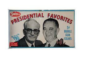 Lyndon B Johnson defeats Barry Goldwater