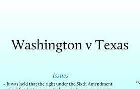Washington v. Texas