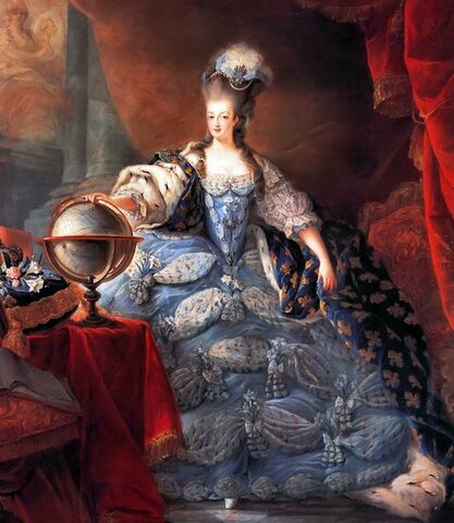 The early court days of Marie-Antoinette