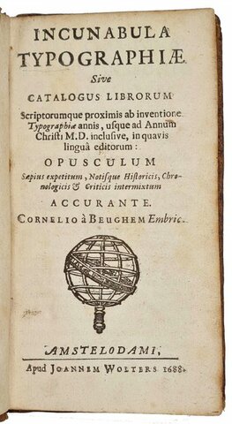 Popis starih knjiga - CORNELIUS VAN BEUGHEM