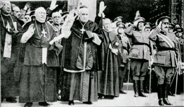 PASTORAL DE TODS LOS OBISPOS APOYANDO EL NUEVO RÉGIMEN DE FRANCO