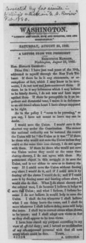 EMANCIPATION PROCLAMATION