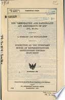 IMMIGRATION AND NATIONALITY ACT AMENDMENTS