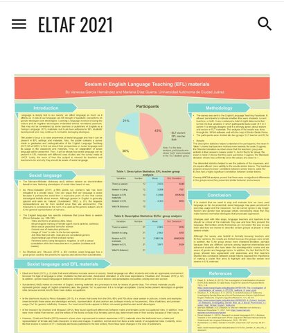 English Language Teaching Academic Forum (ELTAF)