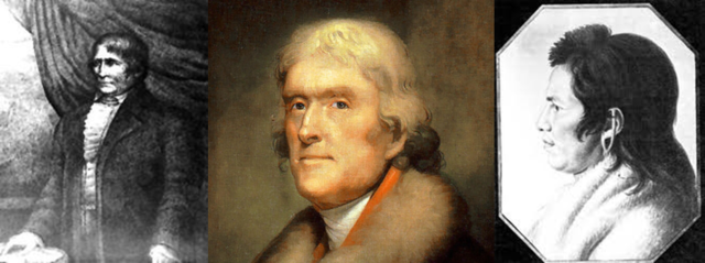 Jefferson orders Big White to be escorted back home