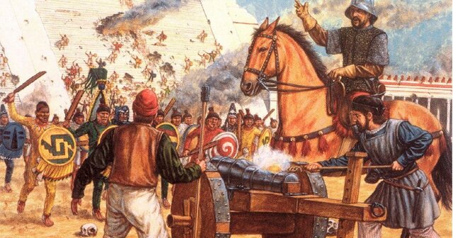 La conquista de México