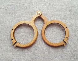 The very first eye glasses