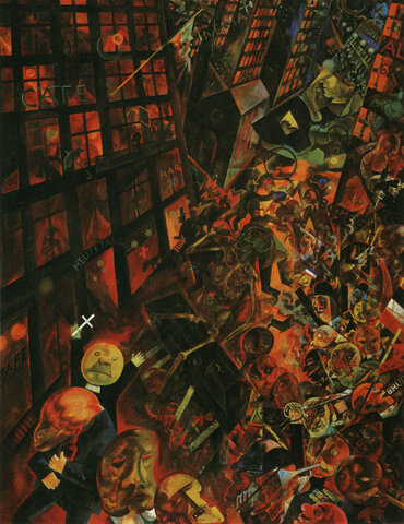 George Grosz, “The Funeral (To Oskar Panizza)”.