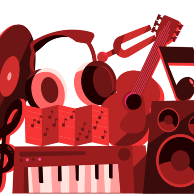 Timeline: Muziekgenres tijdlijn - Jade Rensel V3D