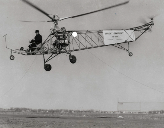 First working helicopter