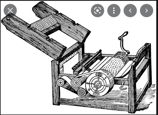 Creation of Cotton Gin