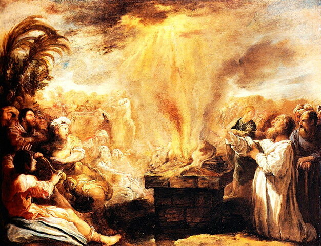 Elijah and the prophets of Baal