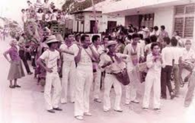 Realizacón del festival de la cumbia
